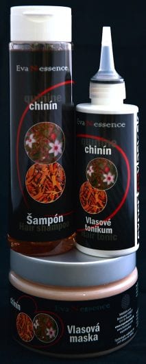 chinínový šampón chinínové tonikum chinínová maska