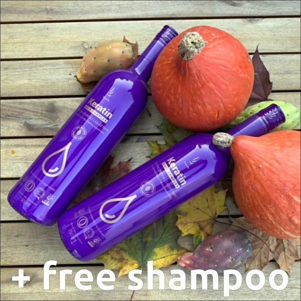 keratin 2 + 1 shampoo free ESH