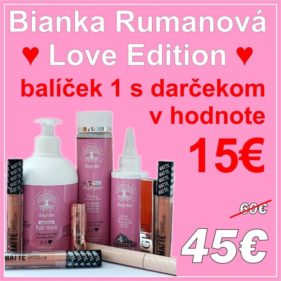 Bianka Rumanová Love Edition - balíček 1