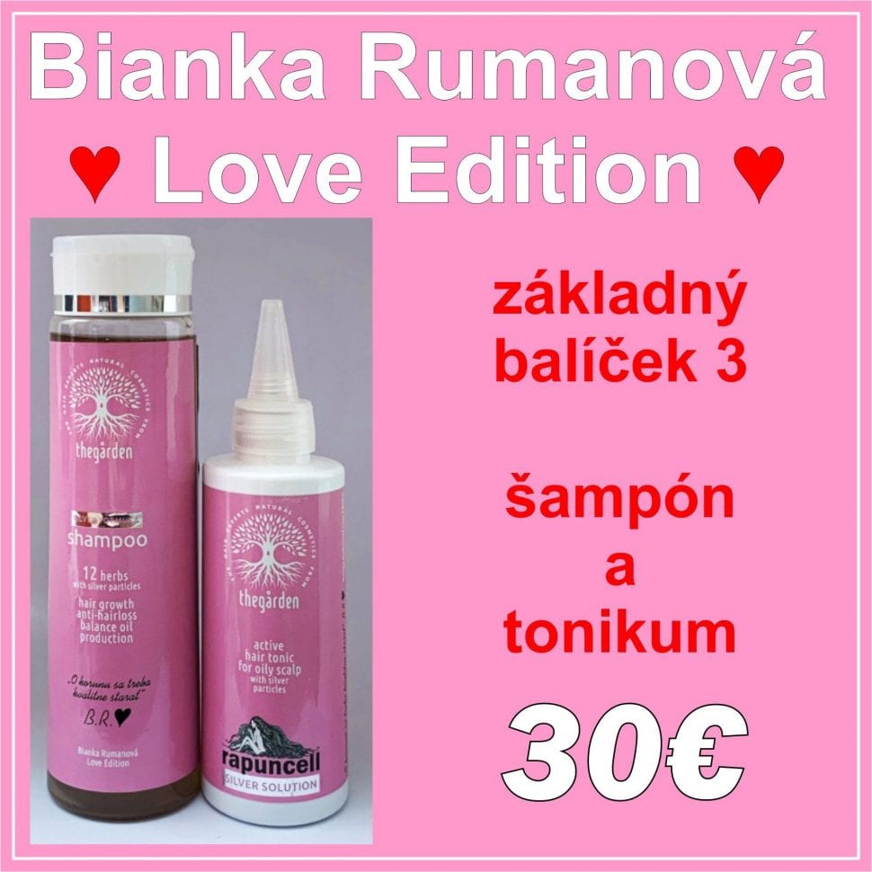 Bianka Rumanová Love Edition - balíček 3 ESH