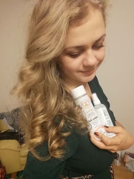 the garden white hair cream balzam vlasove mlieko recenzia recenze