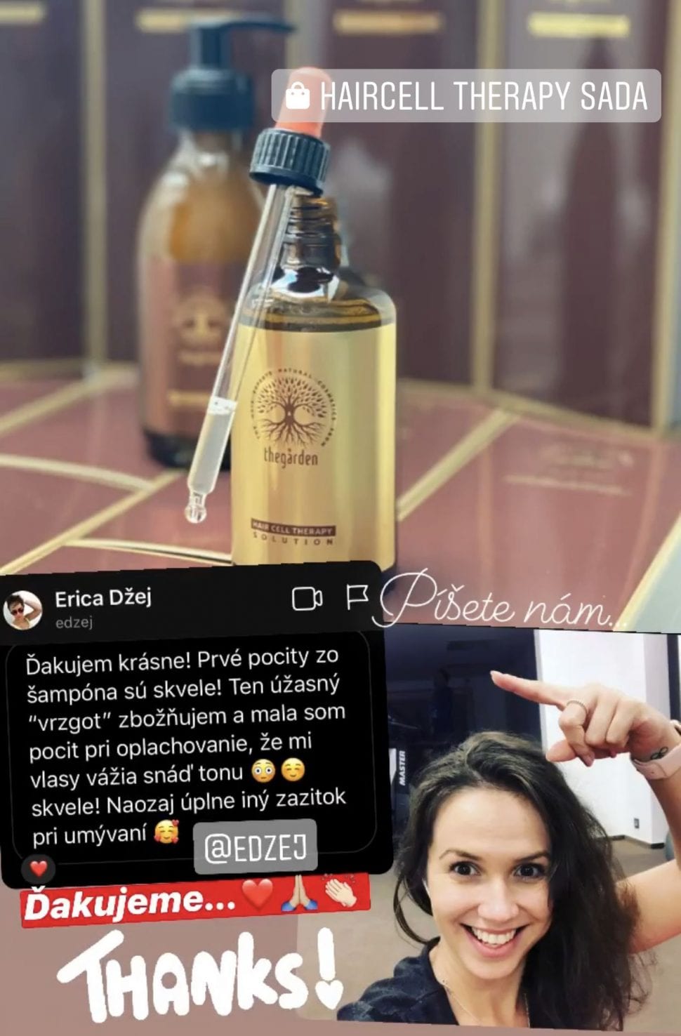 recenzia hair cell therapy - Erika IGS
