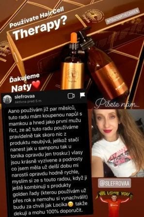 recenzia Hair Cell Therapy - Naty Slefrova IGS